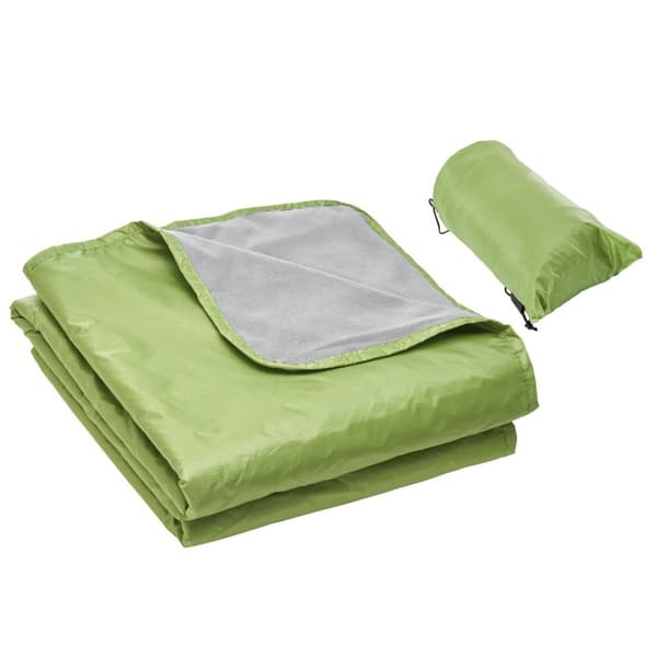 Puettava Camping Peitto 79 x 59, Lämmin Stadionpeite, Outdoor, Army Green Väri