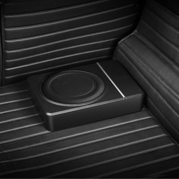 8 tuuman 240 W auton subwoofer, istuimen alla, ohut sähkökäyttöinen subwoofer-järjestelmä autoon tai kuorma-autoon
