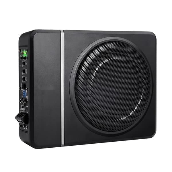 8 tuuman 240 W auton subwoofer, istuimen alla, ohut sähkökäyttöinen subwoofer-järjestelmä autoon tai kuorma-autoon