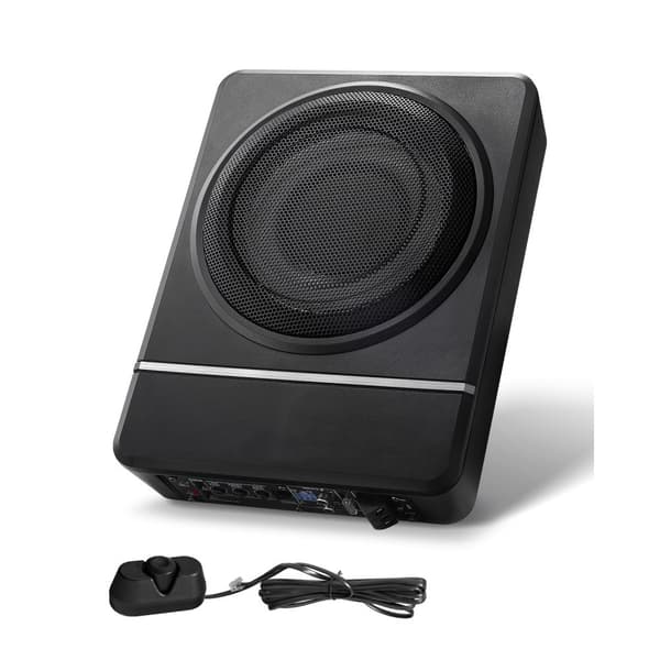 8 tuuman 240 W auton subwoofer, istuimen alla, ohut sähkökäyttöinen subwoofer-järjestelmä autoon tai kuorma-autoon