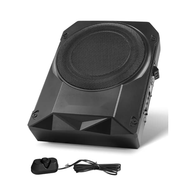 400 W Under Sædet Bil-Subwoofer, Slank Design, Effektivt Bil/Lastbil Subwoofer-System, Kompakt Størrelse, Dyb Basrespons