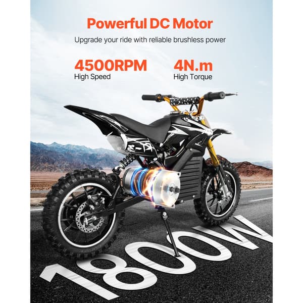 1800W borstlös DC-motorsats, 48V Elektrisk, uppgraderad hastighetsregulator