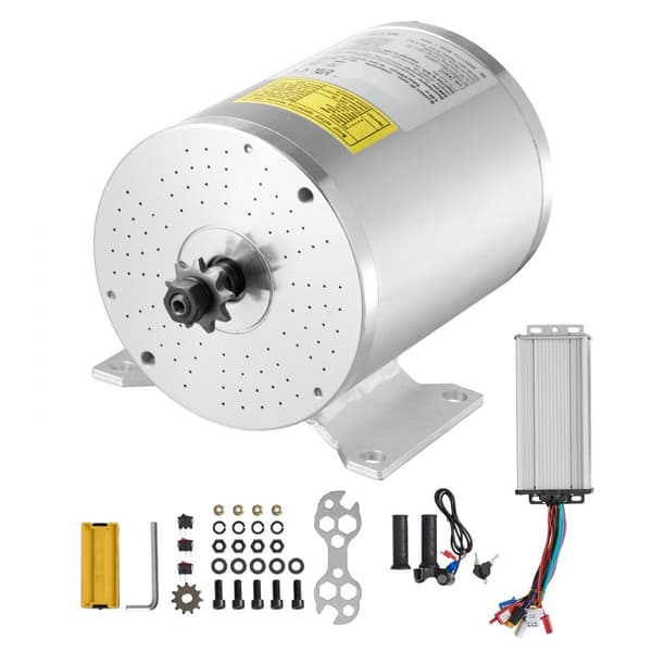 2000W Elektriske Børsteløse DC-Motorsæt, 48V 4300rpm Motor, Hastighedskontroller