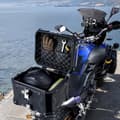Miniatyrbillede 8 af 11: 55L Motorcykel Top Case, Universal Tail Box, Læderforing, robust design, vandafvisende, nem montering