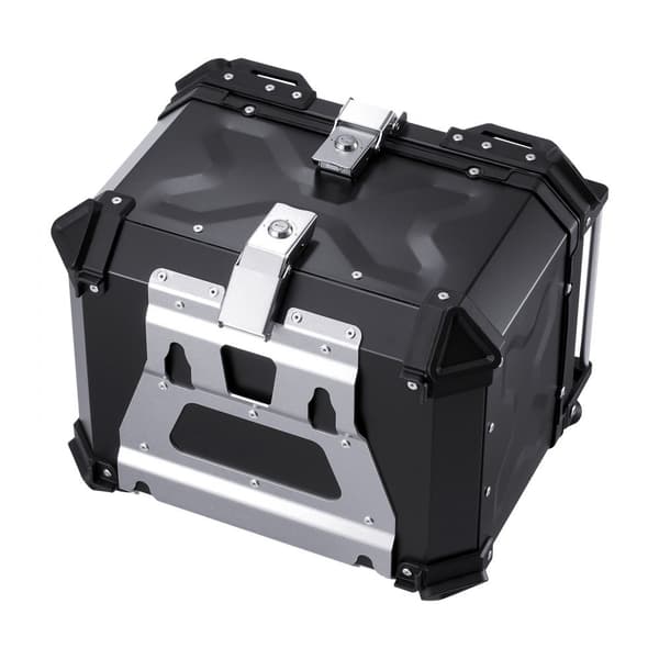 55L Motorcykel Top Case, Universal Tail Box, Læderforing, robust design, vandafvisende, nem montering