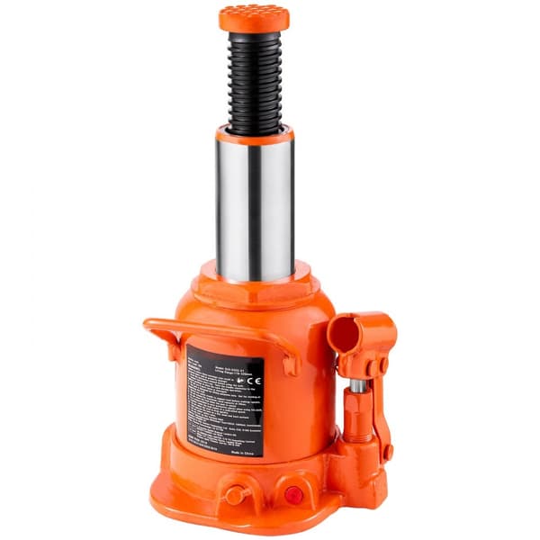 Hydraulisk Flaske Jack 20 Ton, Manuel Hævning, Bilværksted, Høj løftekapacitet, holdbart design