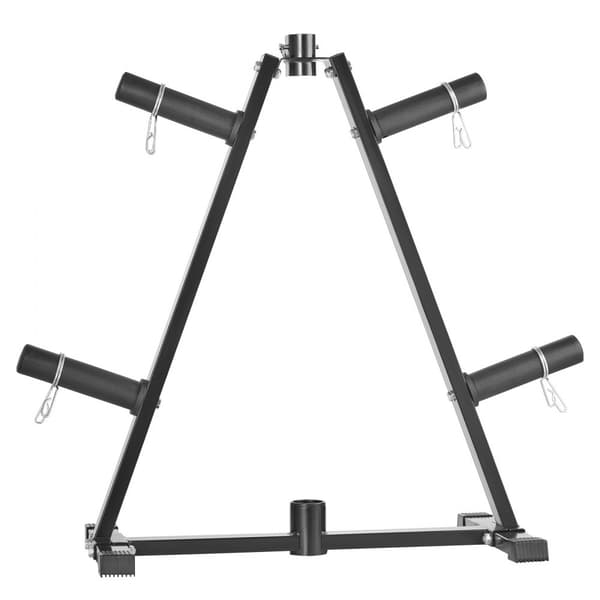 Viktplatta Stativ, Hem Gym Skivstång Förvaringsställ, 2 tum, Träd Design, Robust och Stabil