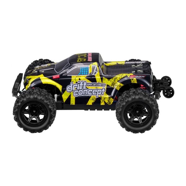 Kaukosäädettävä Auto 1:18, 4WD Maastoauto, Lasten Maastoauto, Kestävä & Korkealaatuinen