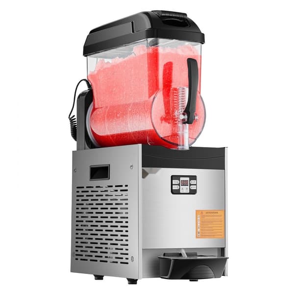 12L Kommerciel Slushymaskine, Margaritadrikke & Smoothies, hurtig frysefunktion, ideel til fester og begivenheder