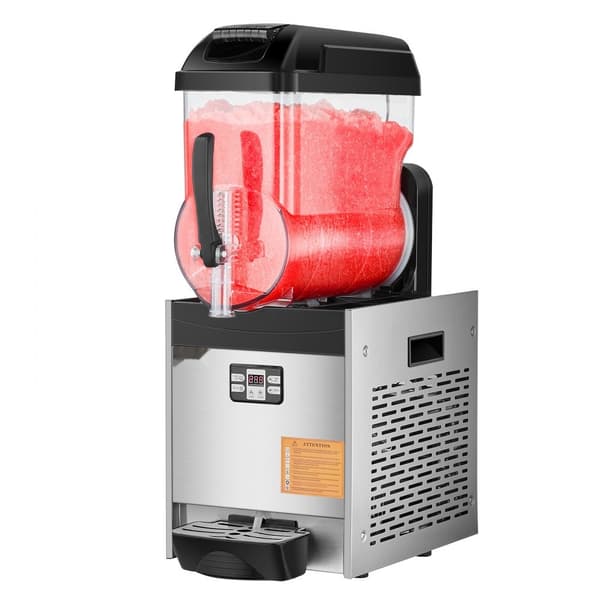 12L Kommerciel Slushymaskine, Margaritadrikke & Smoothies, hurtig frysefunktion, ideel til fester og begivenheder