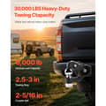 Miniatyrbild 2 av 11: Pintle Hitch 2-5/16 Bollmontering, för 2,5-3 Lunette Ring, Lastkapacitet 30000 lbs