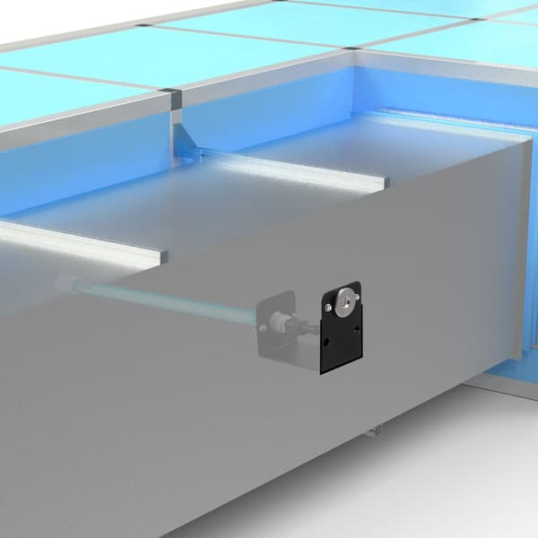 Luftrenser til HVAC, 25W 17 tommer UV-lysspoler, med magnet, effektiv luftfiltrering, nem installation