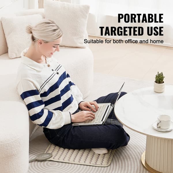 Infraröd Värmepadda med Ametist Ädelstenar, Far Infrared Heating Pad, Negative Jon Egenskaper