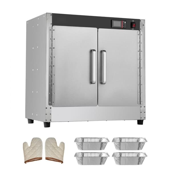Hot Box madvarmer 4-trins koncessionsvarmeskab, med vandbakke, effektiv opvarmning, energieffektiv, perfekt til catering