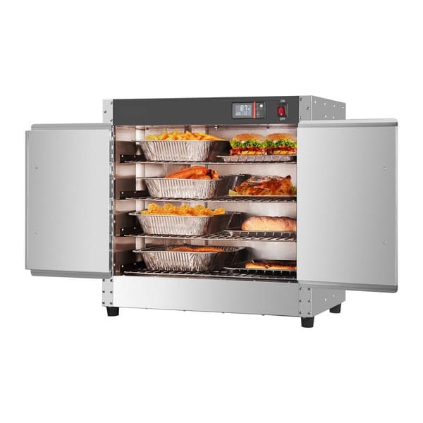 Hot Box madvarmer 4-trins koncessionsvarmeskab, med vandbakke, effektiv opvarmning, energieffektiv, perfekt til catering