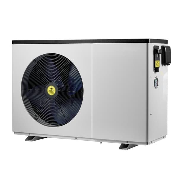 Elektrisk poolvarmepumpe 3,22-15,25 kW, energivenlig, variabel frekvens, effektiv opvarmning og energibesparelse