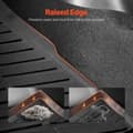 Miniatyrbillede 5 af 11: Cargo Mat, All Weather TPE, Custom Fit til Tesla Model Y 2020-2024, slidstærk, vandafvisende, skridsikker design