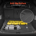 Miniatyrbillede 6 af 11: Cargo Mat, All Weather TPE, Custom Fit til Tesla Model Y 2020-2024, slidstærk, vandafvisende, skridsikker design