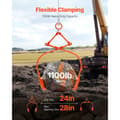 Miniatyrbillede 2 af 11: 24-tommers Stenløftetænger, 2 Klostålklippetænger, Drejeligt Bjælkegreb, slidstærk, ergonomisk design, professionel kvalitet