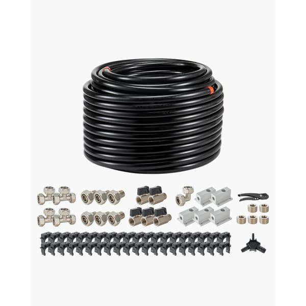 Luftkompressor Linjesæt 3/4'' x 200FT PU, Robust og fleksibel slange, Perfekt til professionel brug, holdbar og nem at installere