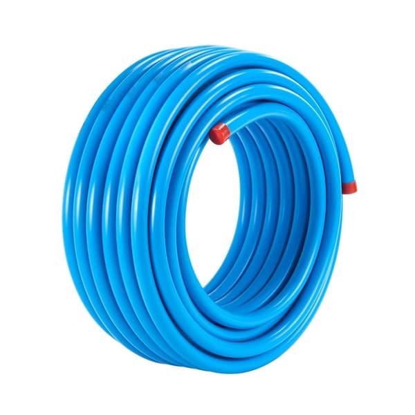 Luftkompressor Linjesæt 3/4'' x 100FT HDPE/Aluminium, Blå, holdbart, fleksibelt, højtrykssystem
