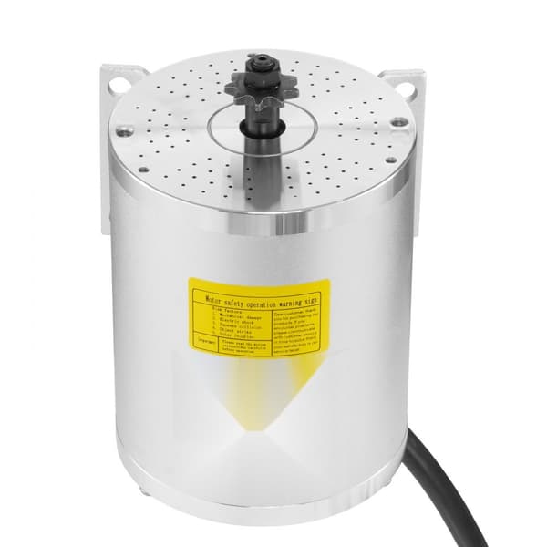 Børsteløs DC-motorsæt 1800W 48V, Opgraderet controller, 4500rpm, høj effektivitet, holdbar og energibesparende