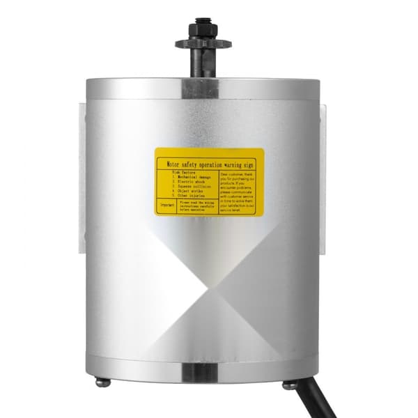 1800W elektrisk børsteløs DC-motor, 48V, 4500rpm, ideel til E-Bike og Dirt Bike, høj effektivitet, lang levetid