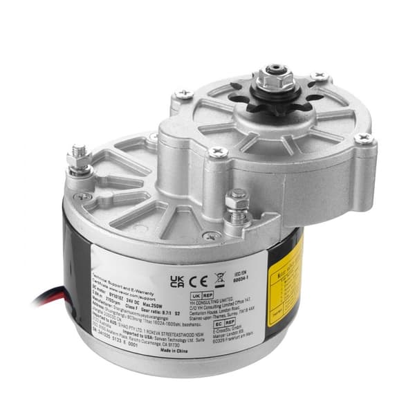 250W Sähkötehokas Tasavirtamoottori, 24V 2700rpm, Päivitetty Nopeudensäädin, Tehokas, Luotettava