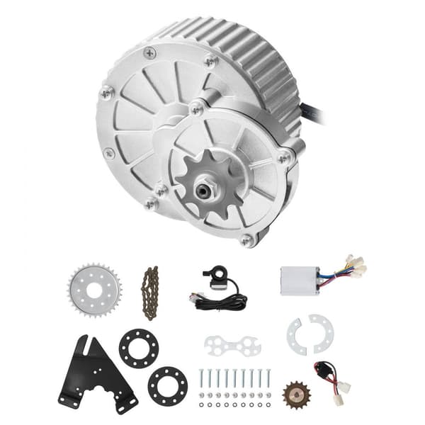 450W Elektrisk Borstad DC-motorsats, 36V 3000rpm, Uppgraderad Styrenhet, Snabb Prestanda