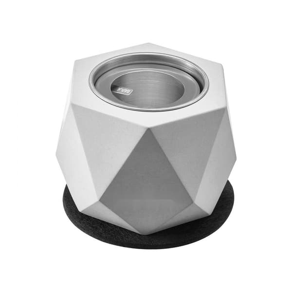 Bordplade Fire Pit Bowl, Betonpejs til Indendørs og Udendørs Brug, Holdbar, Moderne Design, Perfekt til Patio