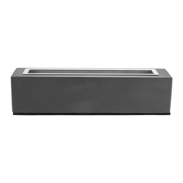 Bordplade 15 Tommer Fire Pit Bowl, Beton Pejs, Indendørs & Udendørs, Perfekt til Patio, Holdbar og Stilfuld