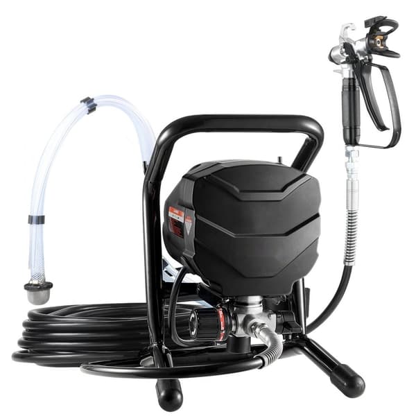 Stand Airless Malersprøjte, Elektrisk Malersprøjtemaskine, 650W, 3000PSI, hurtig og nem påføring, letvægtsdesign