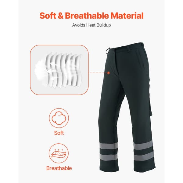 Motorsav Chaps 43,3, Wrap Style, Klassesikkerhed A, X-Large, slidstærk og letvægts design, beskyttelse mod snit og skader