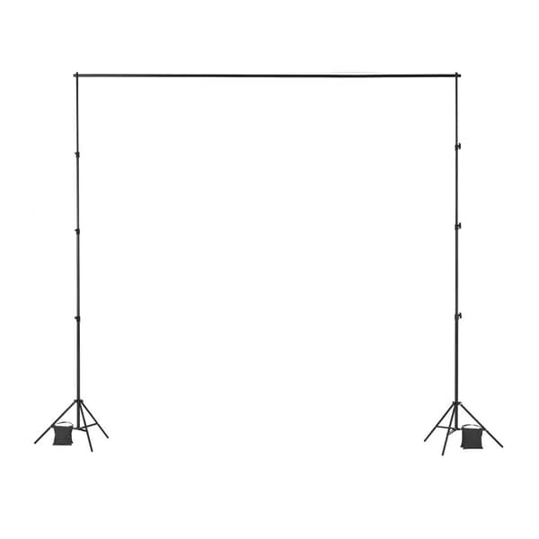 Baggrundsstativsæt 10 x 10 fod, Justerbart design, Perfekt til fest og fotostudier