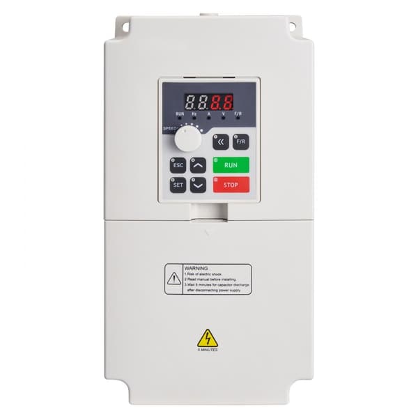VFD 5HP 4KW, 3-faset AC 380V, Indgang til 3-faset 0-380V, 0-2000Hz, energieffektiv motorstyring