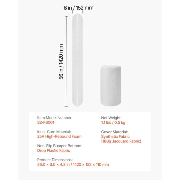 Sengepude til småbørn, 56 cm skridsikkert skum, sikkerhedsseng med letvægtsdesign, blød og komfortabel.