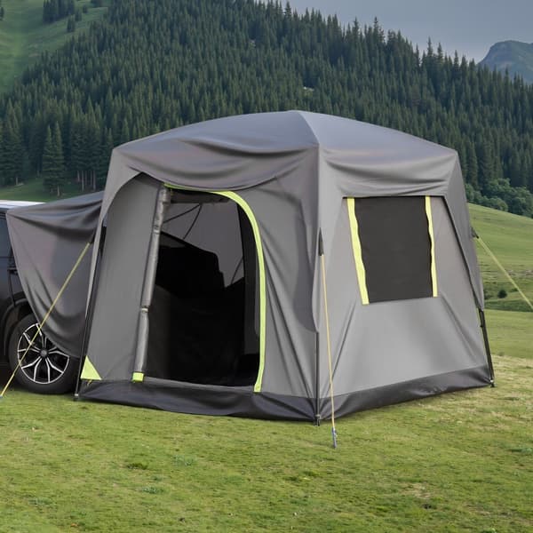 SUV Camping -teltta, Ulkoiluteltta, Sadekatos, Vedenpitävä, 5-8 hengelle