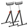 Miniatyrbild 1 av 11: 2-Pack Rullstativ, Max Belastning 250 lb, Justerbar 27-43 Tum, Perfekt för Träbearbetning