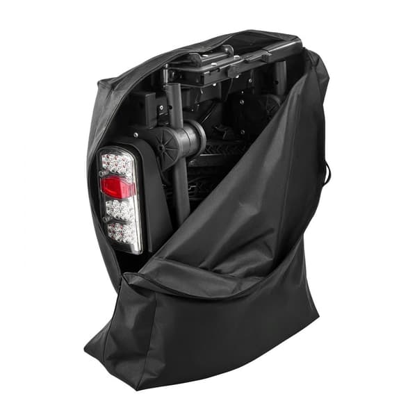 Cykelstativ til 2 cykler, Foldbar Hitch Cykelholder, Passer til 5 cm modtagere