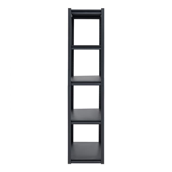 Opbevaringshylder 18 D x 48 B x 78 H, 5-niveauer Garageopbevaringsreoler, Robust Konstruktion