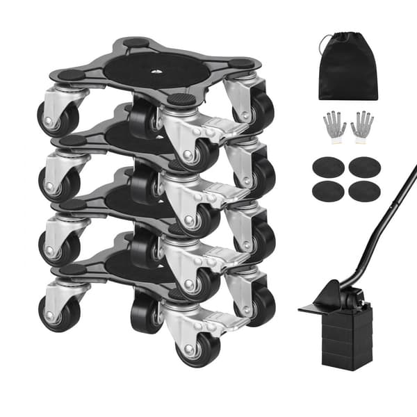 Raskaiden Huonekalujen Siirtäjä, Furniture Dolly, 5 Pyörää, 1200 Paunan Kestävyys