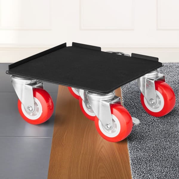 Møbelflytter Dolly Heavy Duty, model med 5 hjul, 1575 kg kapacitet
