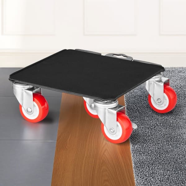 Møbelflytter Dolly Heavy Duty, med 5 hjul, 1575 kg Kapacitet