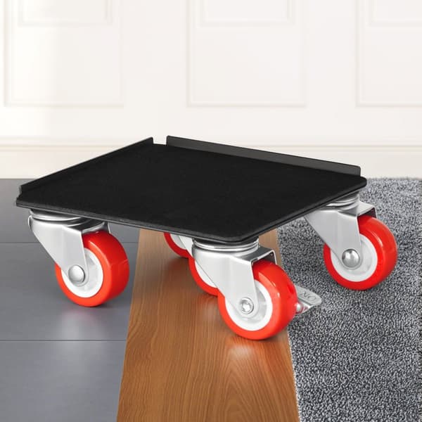 Möbelflyttare, Furniture Dolly Heavy Duty, 5 hjul, 1200 lbs kapacitet