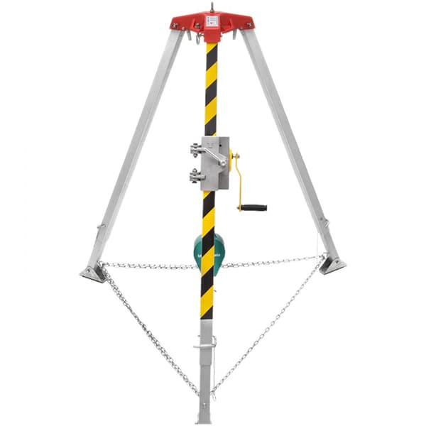 Räddningstripod för Slutna Utrymmen, Confined Space Kit, Säkerhetsutrustning för Nödsituationer
