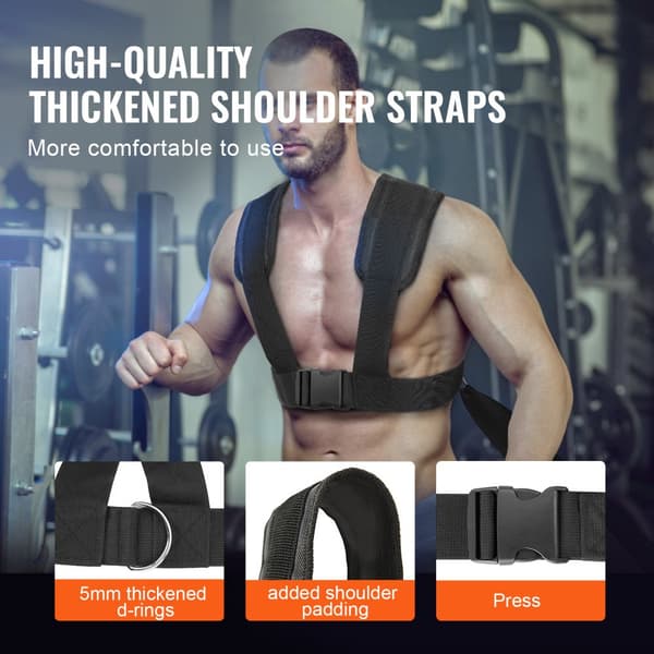 Brugsklar Fitness Træningsslæde, Vægt Power Pull Push Sled, Med Styrke og Hastighed, Farve: Orange