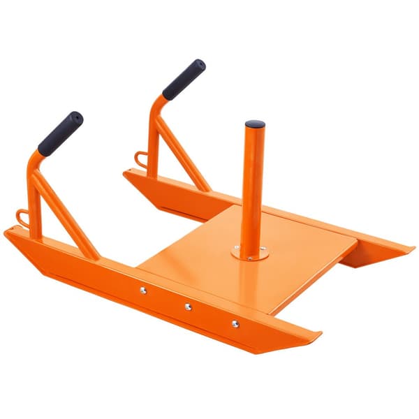 Brugsklar Fitness Træningsslæde, Vægt Power Pull Push Sled, Med Styrke og Hastighed, Farve: Orange