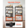 Miniatyrbillede 4 af 11: Opbevaringshylder 16 D x 32 B x 62,8 H, 5-Lags Garageopbevaringsreoler, Robust Design, Maks Belastning