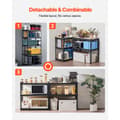 Miniatyrbillede 5 af 11: Opbevaringshylder 16 D x 32 B x 62,8 H, 5-Lags Garageopbevaringsreoler, Robust Design, Maks Belastning