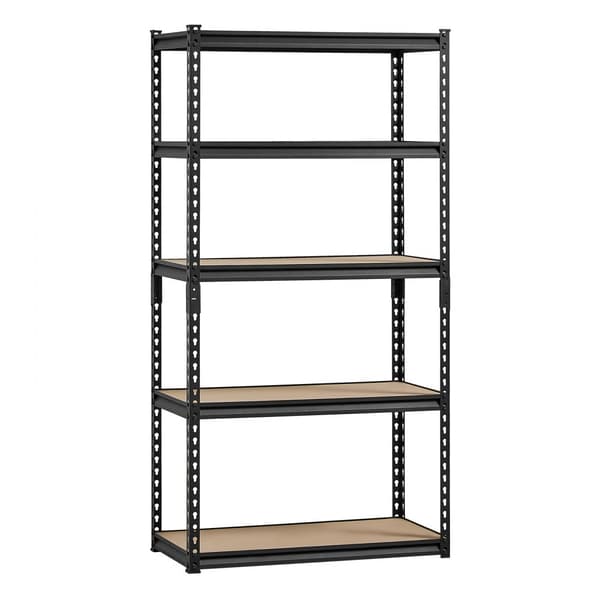 Opbevaringshylder 16 D x 32 B x 62,8 H, 5-Lags Garageopbevaringsreoler, Robust Design, Maks Belastning